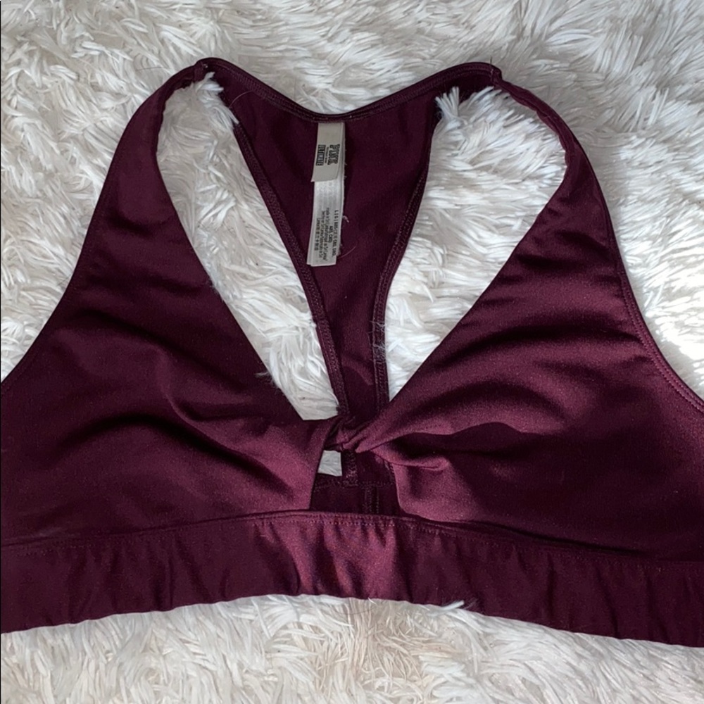 Maroon sports bra! Victoria secret